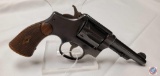 Smith & Wesson Model 10 38 SPL Revolver Kframe revolver with 4 inch barrel and soft case. Ser #