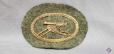 Imperial German WWI Army Machine Gunner Arm Shield. Measures 4 1/8