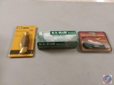(3) Assorted brand Pocket Knives, New in Box (NOS)
