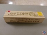 Case US Marine Corps Knife w/Sheath, New in Box (NOS)
