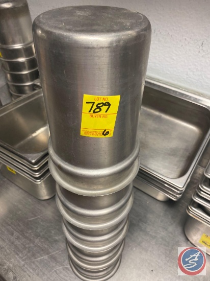 (5) Dressing Steam/Cold Table Pans