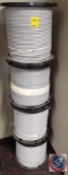 (Sold 4 times the money) (1000ft) Spool 4/23 CAT6 Comm Cable