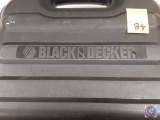 Empty Black and Decker drill case.