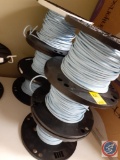 (6) partial spools of 4/24 CAT5e comm cable