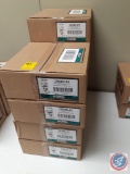 (7) boxes of Panduit surface mount boxes.
