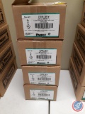 (4) boxes of Panduit Mini-Com Faceplates