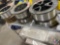 (5) Partial spools of assorted size and alloy stainless steel welding wire and 1 spool of .035 steel