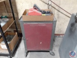 Small Roller cabinet, Milwaukee battery and charger.