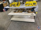 Three Shelf Shop Cart on Casters {{CONTENTS SOLD SEPARATELY}}