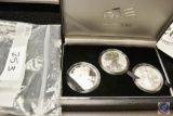 United States Mint American Eagle 20th Anniversary Silver Coin Set 2006 .999 fine ilver 1 ounce each