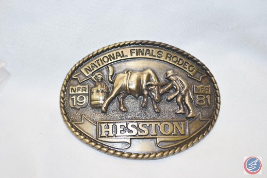 Hesston National Final's Rodeo Brass 1981 NFR PRCA