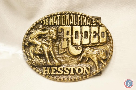 Hesston National Final's Rodeo Brass 1978