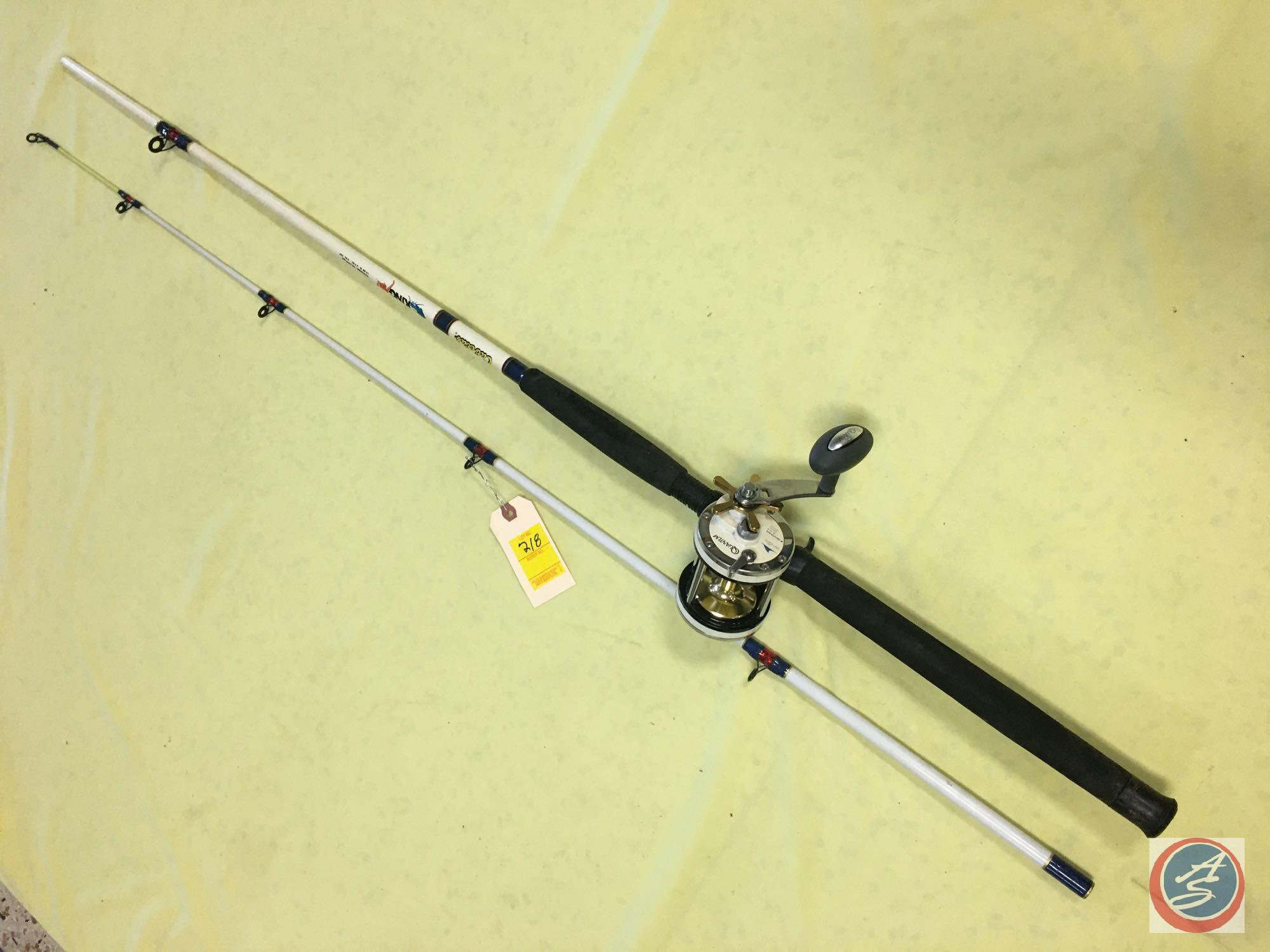 Rod and Reel Combo Quantum Great White GWT20N on