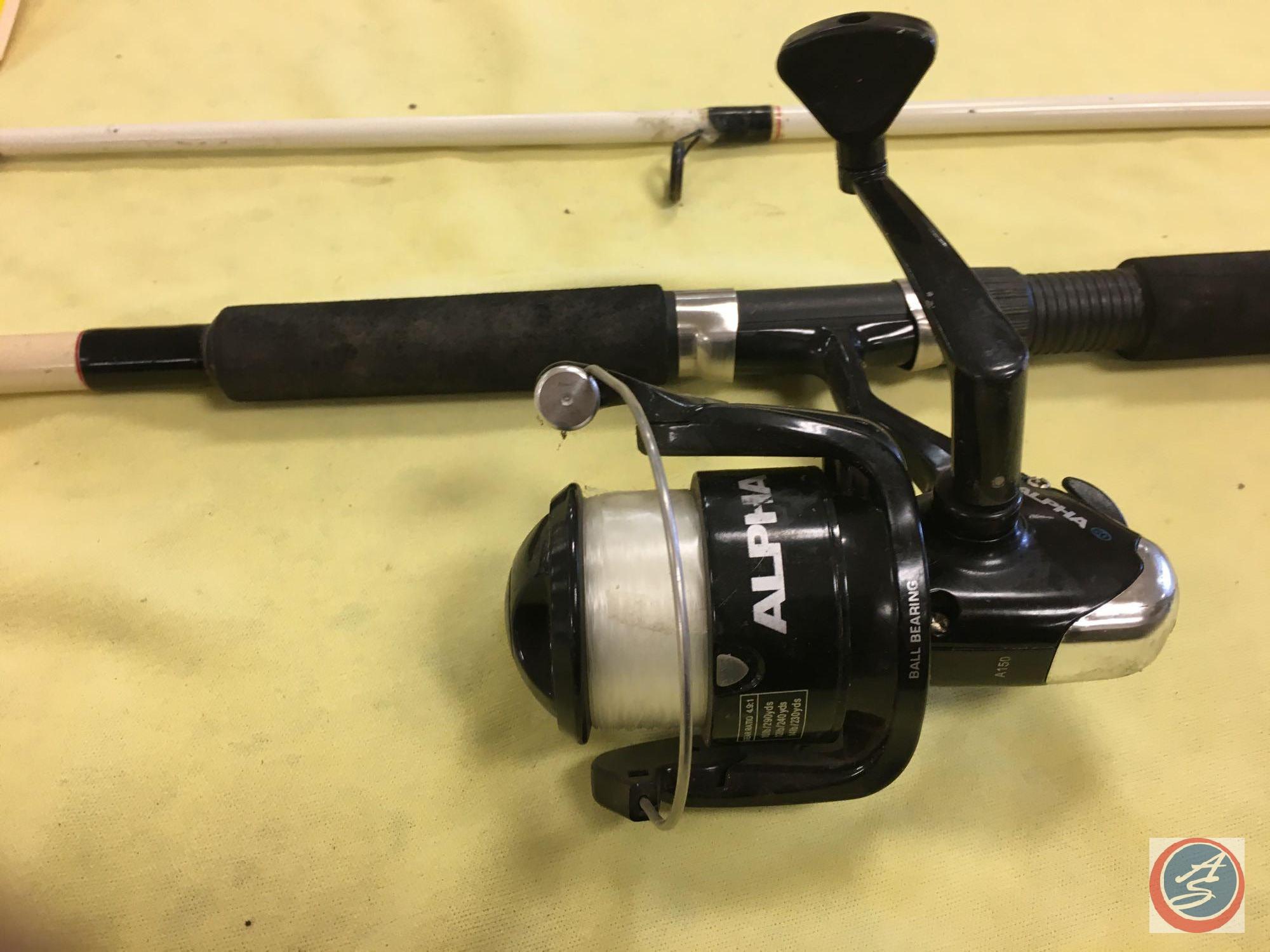 Rod and Reel Combo Shakespeare Alpha 50 on