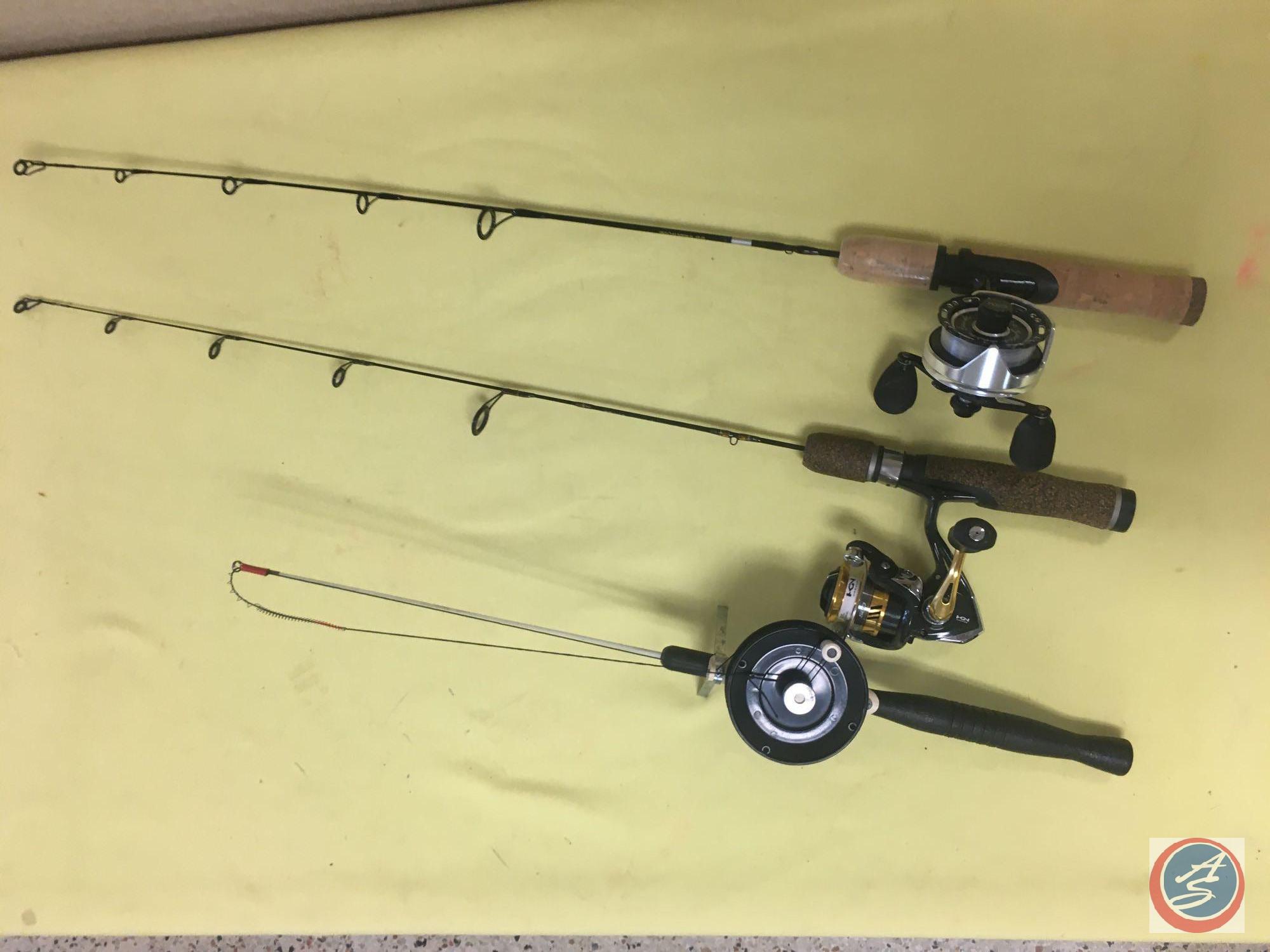 1) Ice Fishing Rod and Reel Combo Shimano Sahara