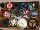 Fishing Line various styles and weights by Ez Fluoro, Cabelas, Sufix, Shakespeare, and more