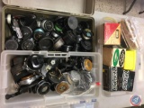 Fishing Reel Parts and Pieces many styles and brands w/vintage boxes and reel manuals