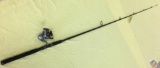 Rod and Reel Combo Shimano Sahara 4000FE on Shakespeare Ugly Stik 7' Rod