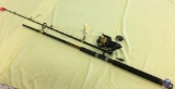 Rod and Reel Combo Shimano Baitrunner 1200D on Shakespeare Ugly Stik 8' Rod