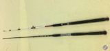 (1) Kmart Sportfisher KMB260 6' Rod, (1) Shakespeare Sturdy Stik BWB125 6' Rod