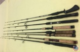(8) Fishing Rods various styles and sizes