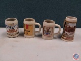 For Steins 1991 Budweiser Oktoberfest Budweiser six horse hitch Michelob dry and Michelob heavy made