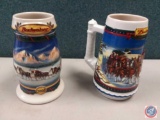 2002 guiding the way home 2000 Budweiser holiday Stein