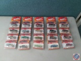 Assorted hot wheels in blister packs these appear to be hot wheels Classics