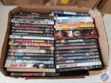 Approximately 36 DVDs