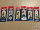 Fishing Lures - Worden's Rooster Tails, Mystic Silver Eyes Floater, Storm Jointed Thundersticks,