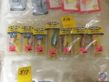 Fishing Lures - Storm Rattling Smash Shads, Worden's Roster Tail Spinners, Berkley Flicker Shads