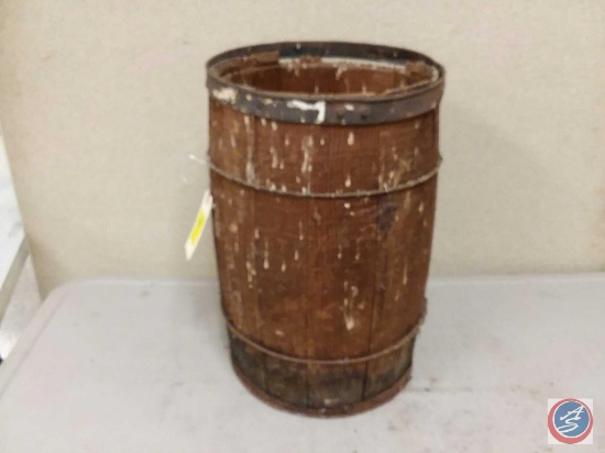 Antique Wooden Barrel