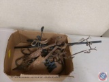 Weather Vane, (2) Hay Hooks, (2) Vintage S Hooks and More