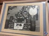 Vintage Black and White Photo of Gordon Smiley at Road Atlanta In Formula Ford Photo