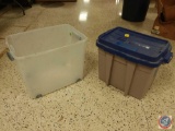 (2) Totes Only One Lid