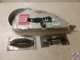 Drywall Tape Dispenser and (2) Trowels