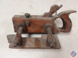 Antique Wooden Plough Plane