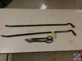 (2) Pry Bars and Metal Shears