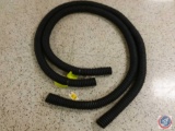 (2) 10 1/2 foot Crush Proof Flare Lock Exhaust Hose {{See photos for more measurements}}