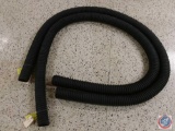 (2) 10 1/2'' Crush Proof Flare Lock Exhaust Hose 3'' Diameter {{NEW, See photos for more