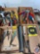Assorted Clamps, Picks, Allen Wrenches, Sears Tape Measure, Hammer and More
