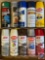 Assorted Spray Paints {{PARTIAL CANS}}
