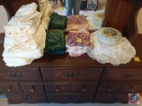 Assorted Linens and Doileys