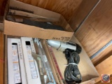 (2) GE Electric Ballasts, Ingersoll-Rand Electric Impact Wrench, Ball Pin Hammer, Combination Level