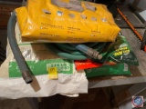 3 bags of Greens Keepers Secret All Purpose 12-12-12, Garden Hose, One Bag of Spectra Side Insect