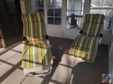 (2) Patio Rockers with Cushions