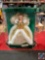 1994 happy holidays Barbie blonde with gold dress green box