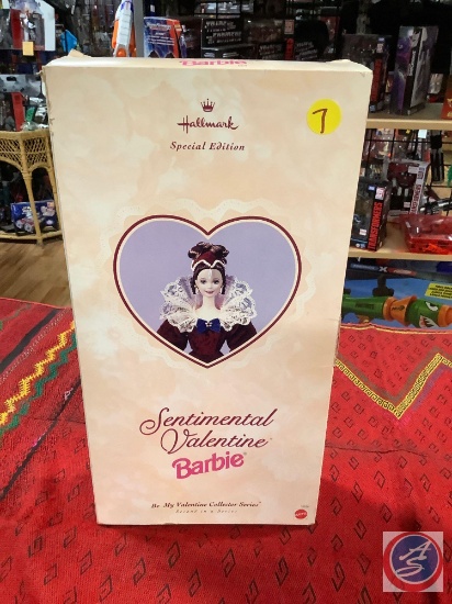 Sentimental valentine Barbie hallmark special edition