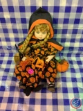 Charlot byj Halloween Porcelain doll with accessories