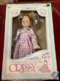 15 inch country fashion growing hair Crissy doll ideal packaging is rough